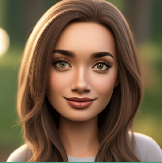 A portrait photograph of Rebecca